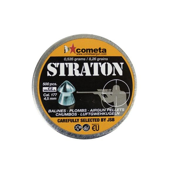 Straton 4,50mm Selected Bolkop Airgunpellets / 8,26 Grain - 0,535 gram /  500 stuks-2742-a